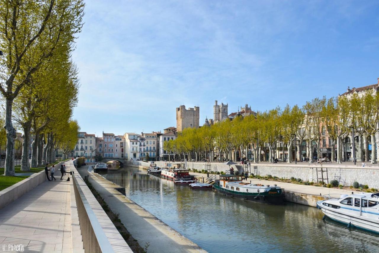 L'Esplanade, Appartement En Centre-Ville Au Calme Puisserguier Dış mekan fotoğraf
